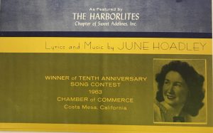 Read more about the article The Costa Mesa Songbook