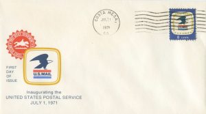 First Day Cover – USPS Inauguration 1971