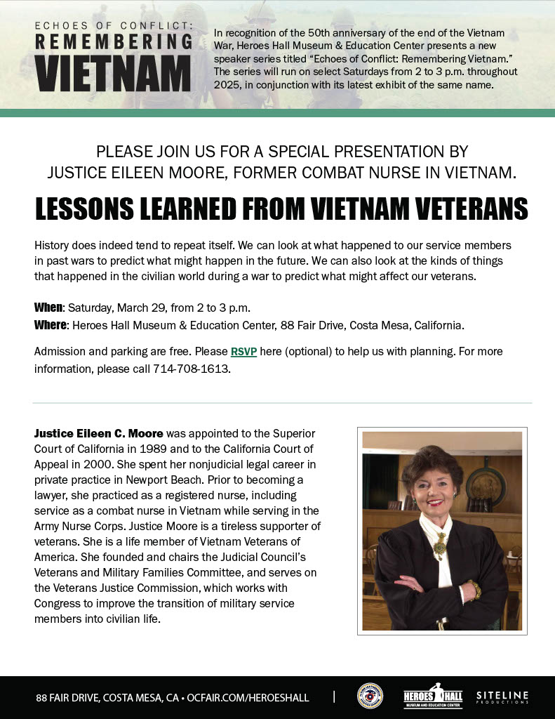 Read more about the article Lessons Learned from Vietnam Veterans – Heroes Hall